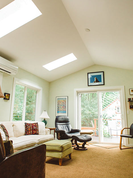 ReThink Design Architecture - home addition, interior view
